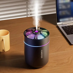 Difuzer za auto - MINI - sa LED svetlima + POKLON ETERIČNO ULJE