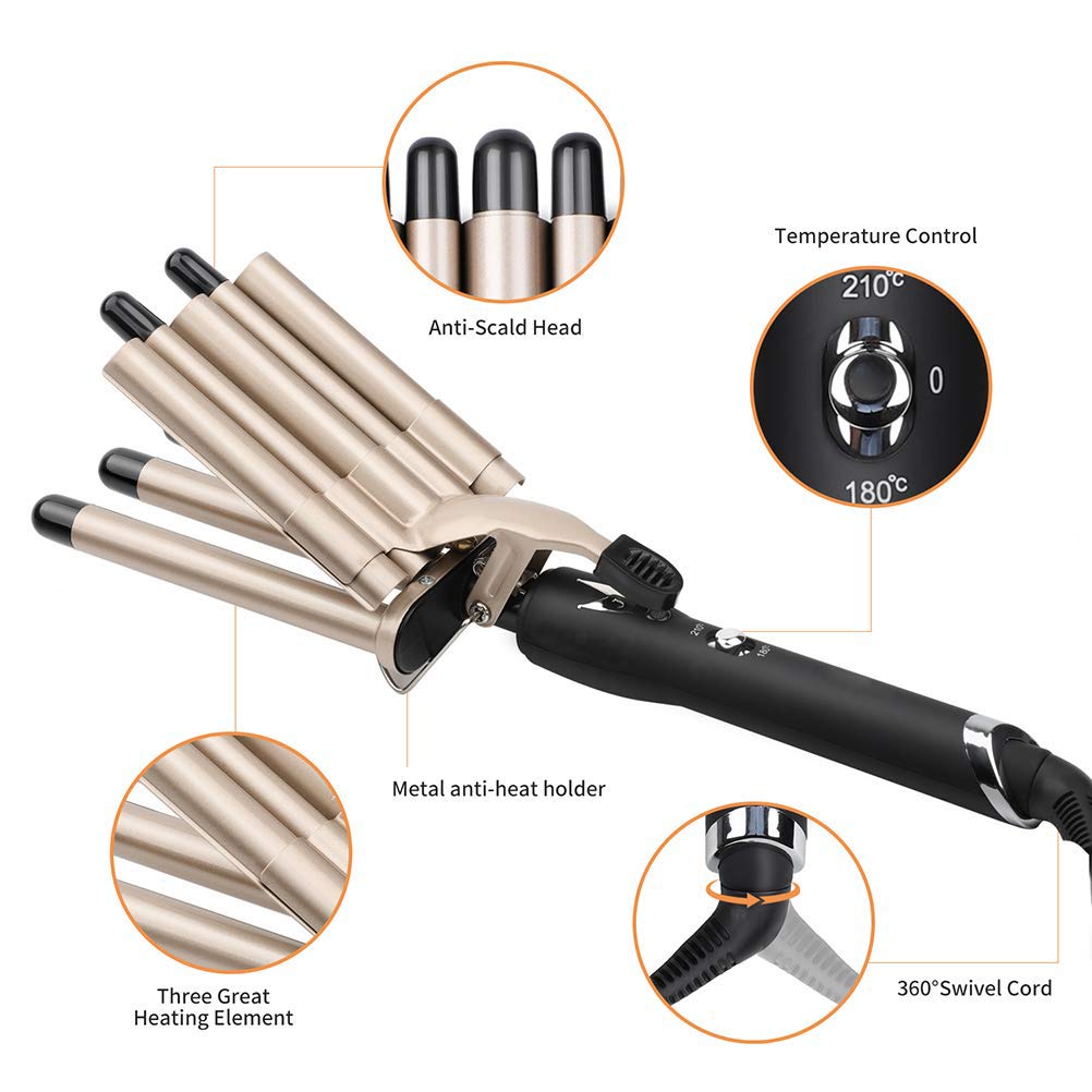 Šestostruki keramički uvijač