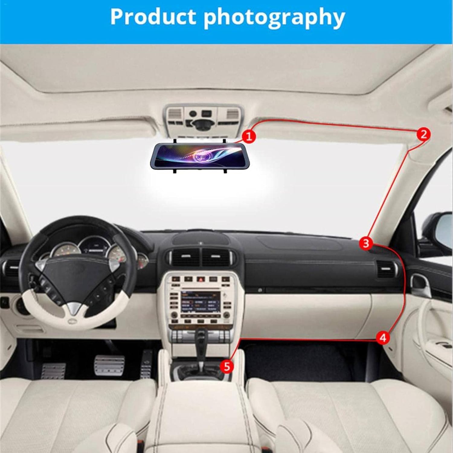 Kamera retrovizor FULL SCREEN  Full HD kamera za automobil