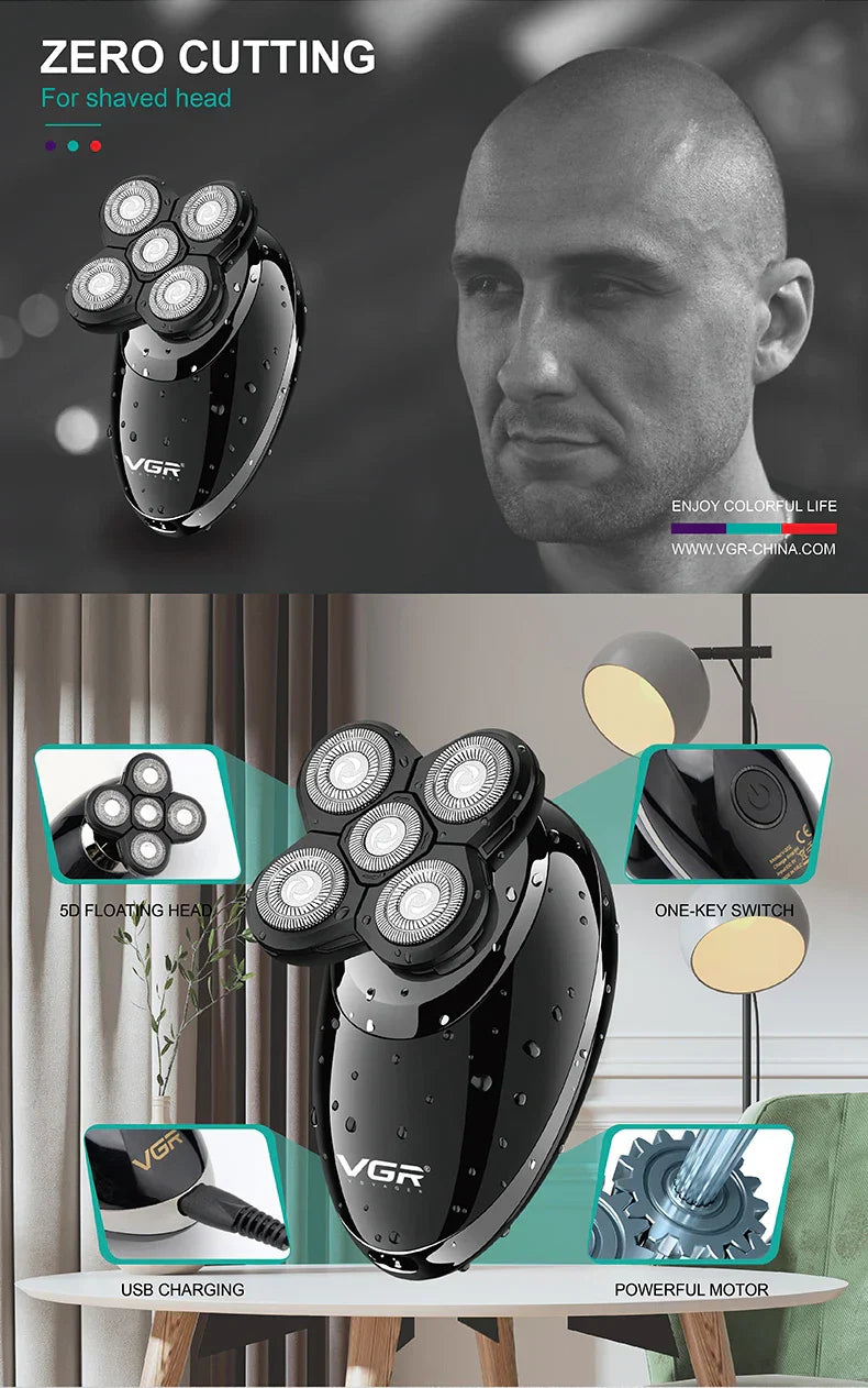 4u1 višenamenski aparat za brijanje VGR V-302