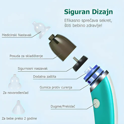 Vakuum aparat za dečiji nosić + POKLON