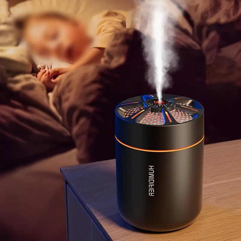 Difuzer za auto - MINI - sa LED svetlima + POKLON ETERIČNO ULJE